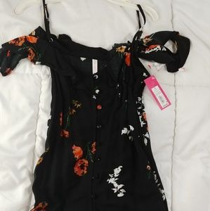 Floral summer maxi dress NWT